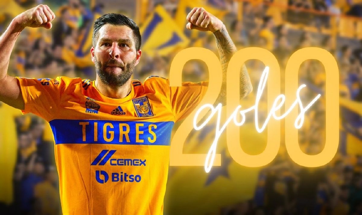 André-Pierre Gignac es histórico, anotó su gol número 200 con Tigres