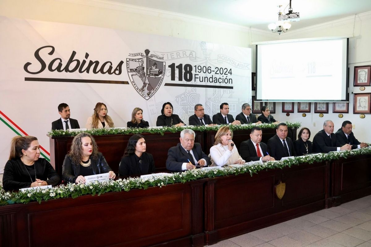 Celebra Diana Haro el 118 aniversario de la creación del municipio de Sabinas
