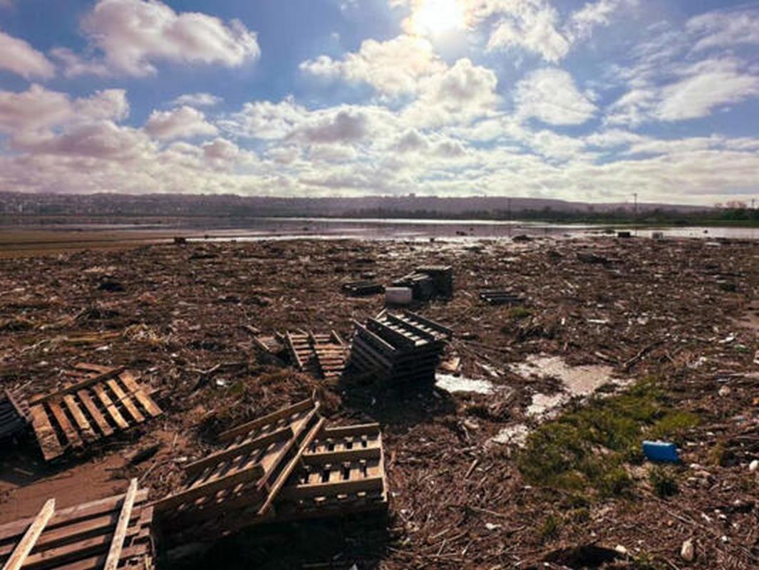 Basura arrastrada por tormentas en Tijuana destroza campos de cultivo en EU