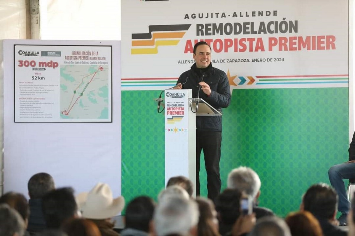 Da banderazo gobernador en el arranque de restauración de Autopista Premier