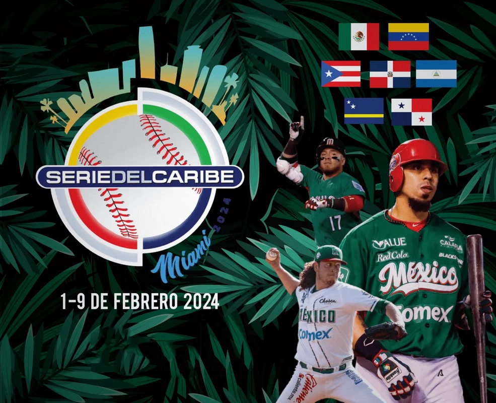 ¿Qué equipos jugarán la Serie del Caribe 2024 en Miami?