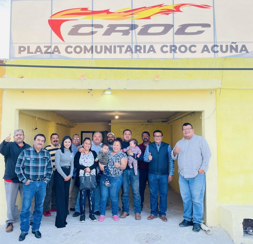La CROC se ha convertido en gestora de servicios básicos en Acuña