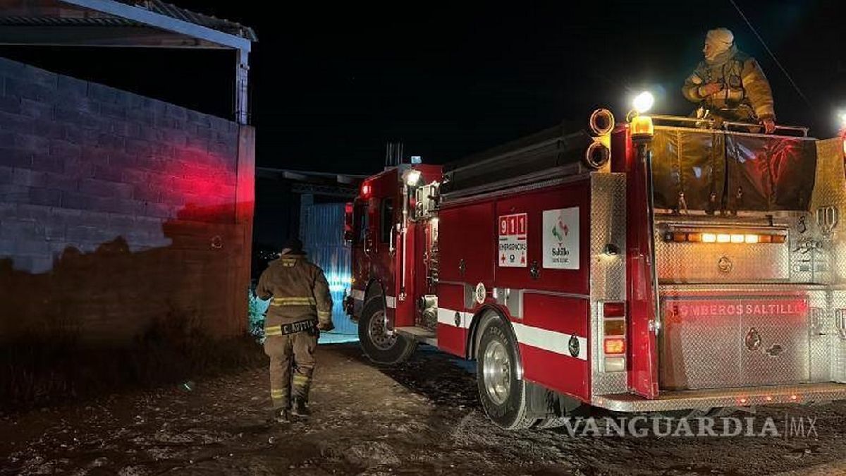Se incendia ladrillera en Saltillo