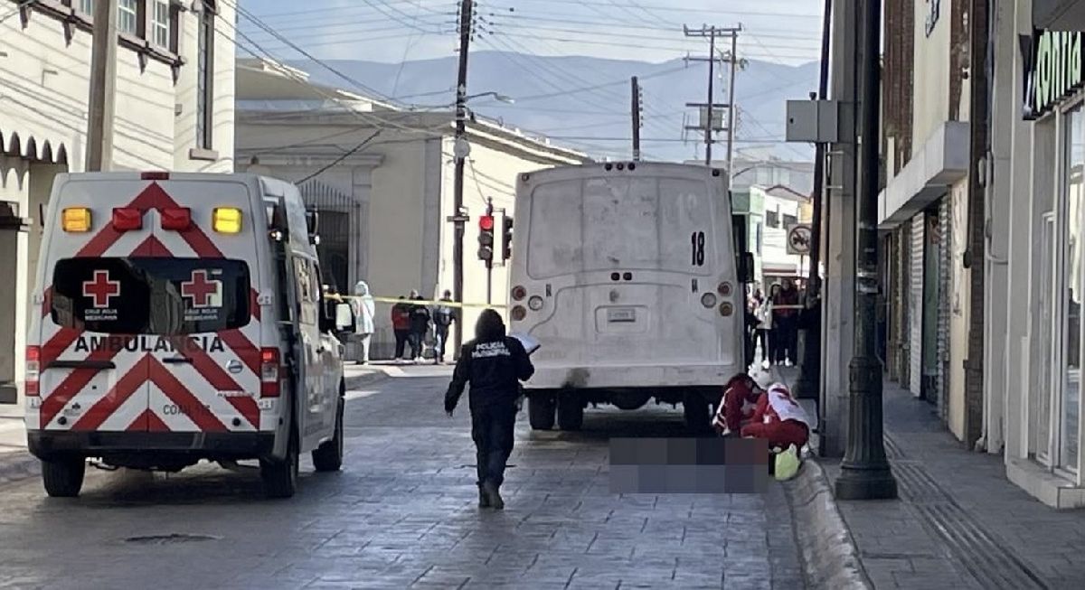 Lo mata transporte urbano