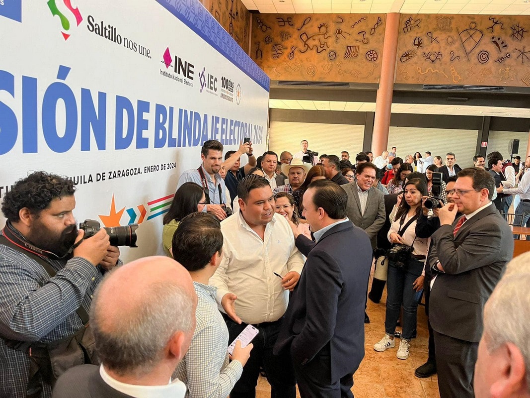 Acude MALG a instalación de Comisión de Blindaje Electoral