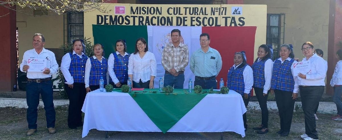 TODO UN ÉXITO DEMOSTRACIÓN DE ESCOLTAS EN MISIONES CULTURALES