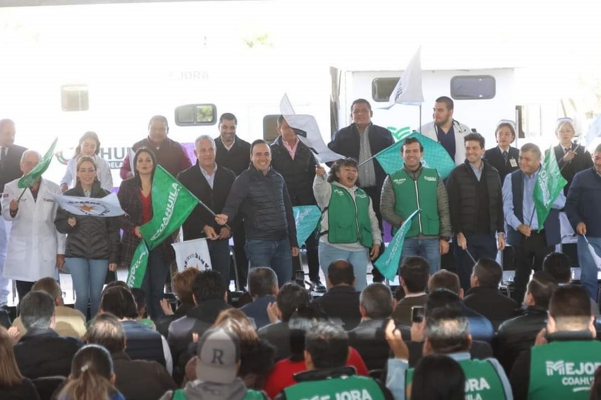 Arranca Manolo la “Caravana de la Salud” para todas las regiones de Coahuila.