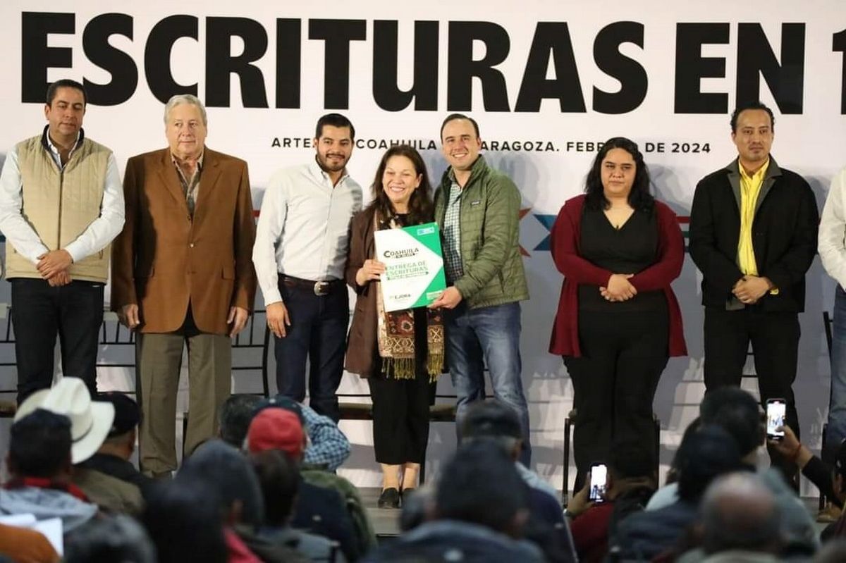 Entregaremos más de mil escrituras en estos primeros 100 días: Manolo