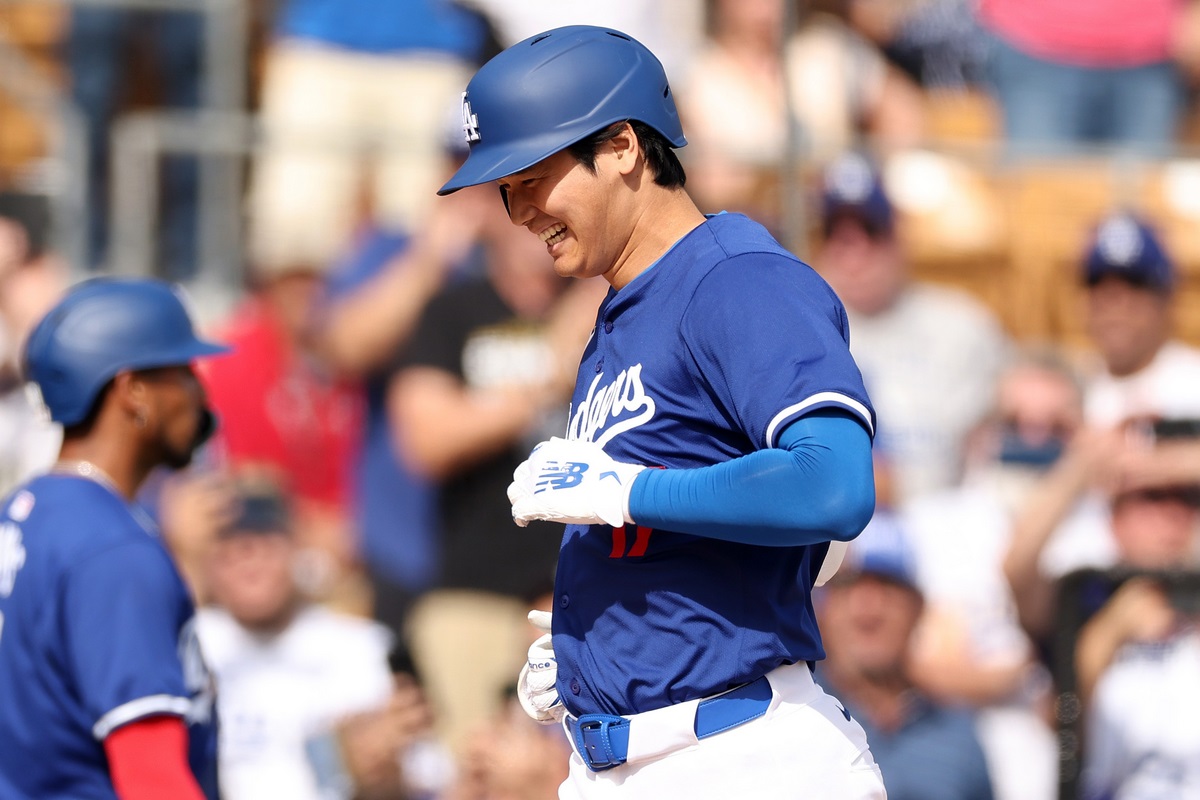 El debut de Ohtani con los Dodgers en la MLB