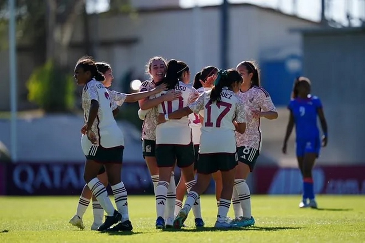 México Femenil golea a Haití y accede a semis en el sub17 de CONCACAF de manera invicta
