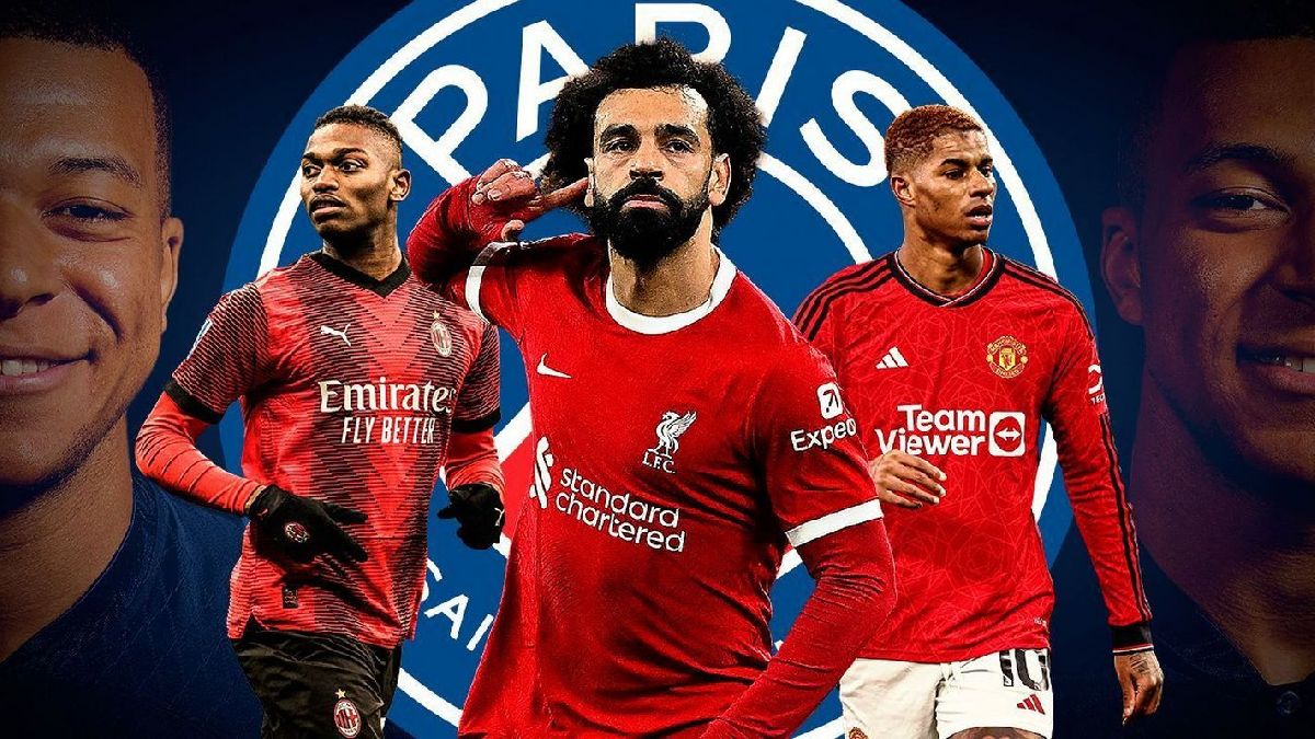 Tres figuras como potenciales sustitutos de Mbappé en París en el PSG