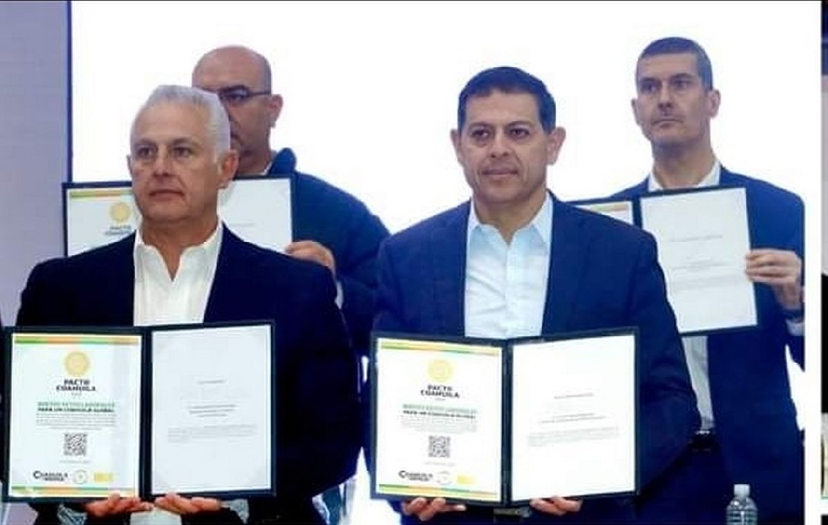 Participa UAC en la Firma del Pacto Coahuila 2024