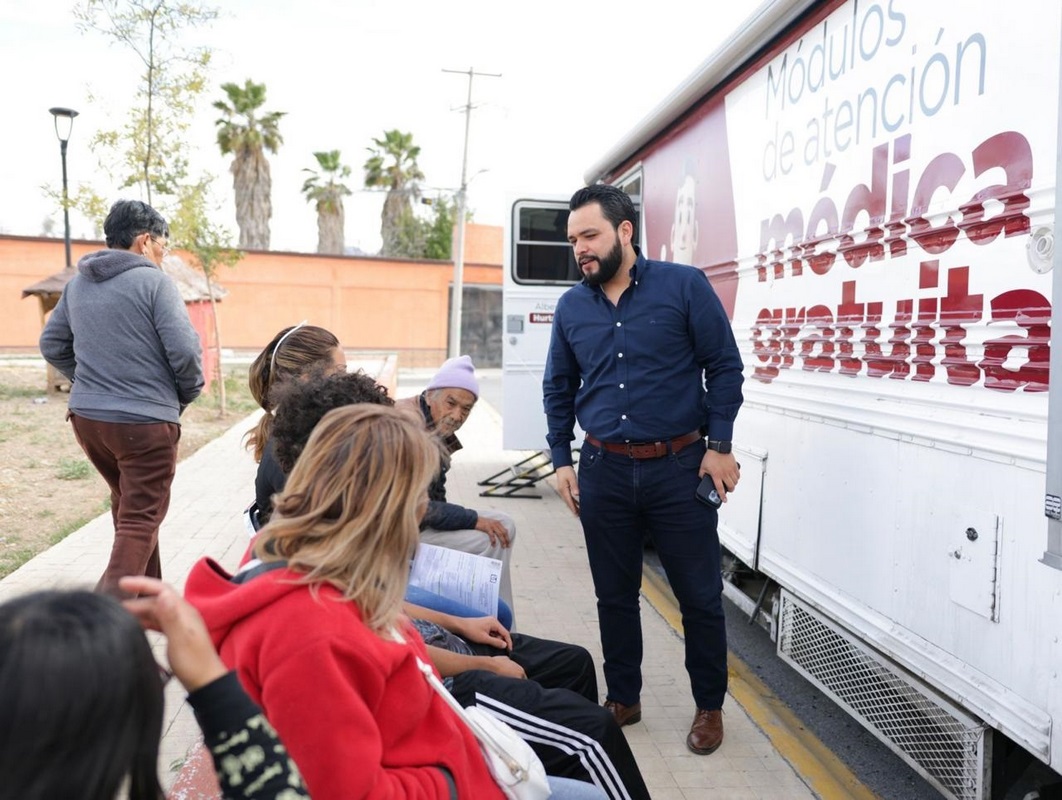 Inicia recorridos el módulo de atención médica gratuita