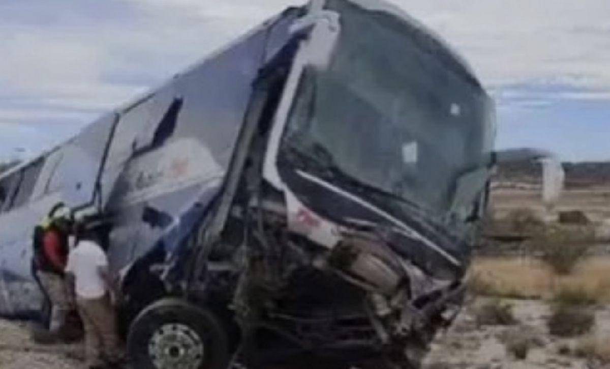 Se accidenta autobús de pasajero en la Saltillo- Torreón
