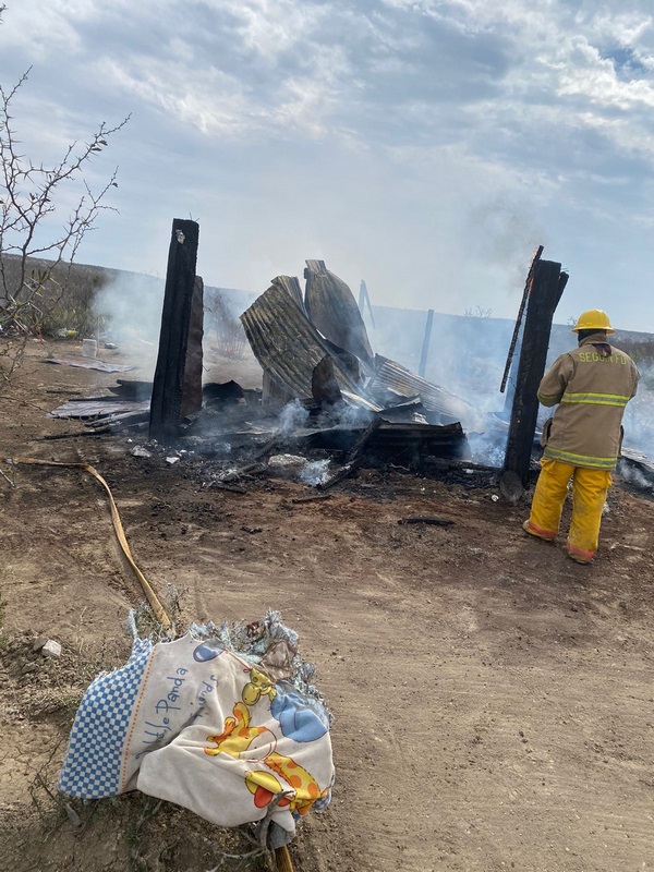 SE INCENDIA TEJABAN EN BARROTERÁN