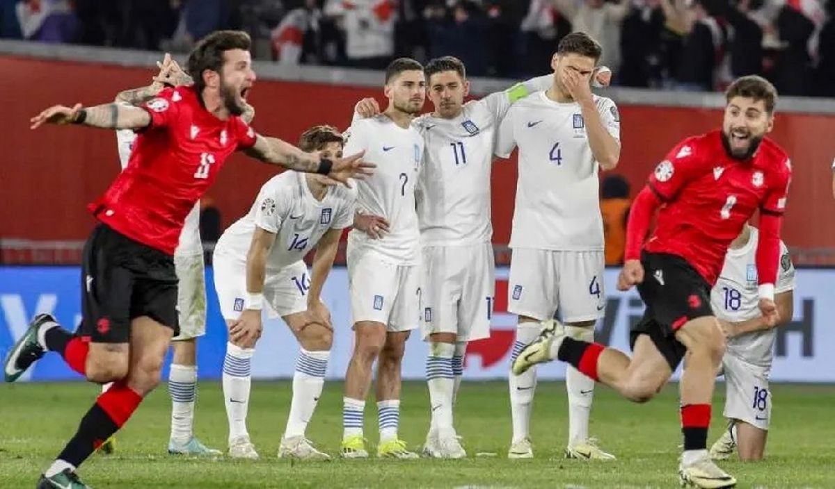Georgia clasificó por primera vez a la Eurocopa