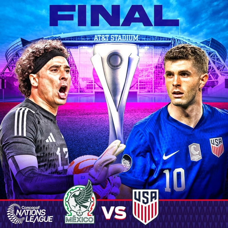 México tendrá su revancha ante Estados Unidos en Nations League