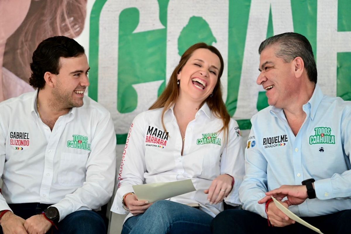 Apuestan Miguel Riquelme y María Bárbara por continuar con seguridad, empleo y desarrollo para Coahuila