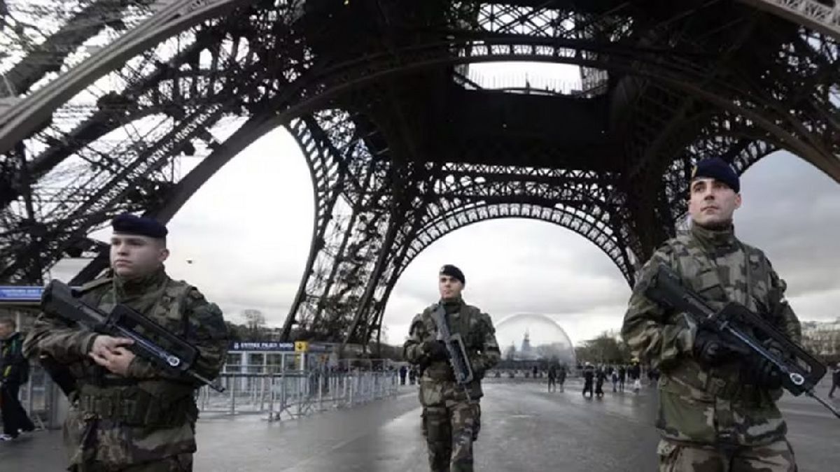 París 2024: Militares de varios países integrarán dispositivo de seguridad