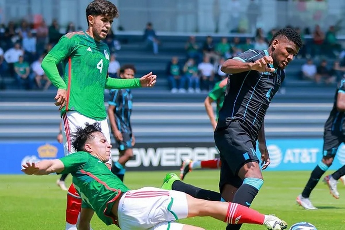 México Sub20 golea a Honduras de cara al Premundial de Concacaf