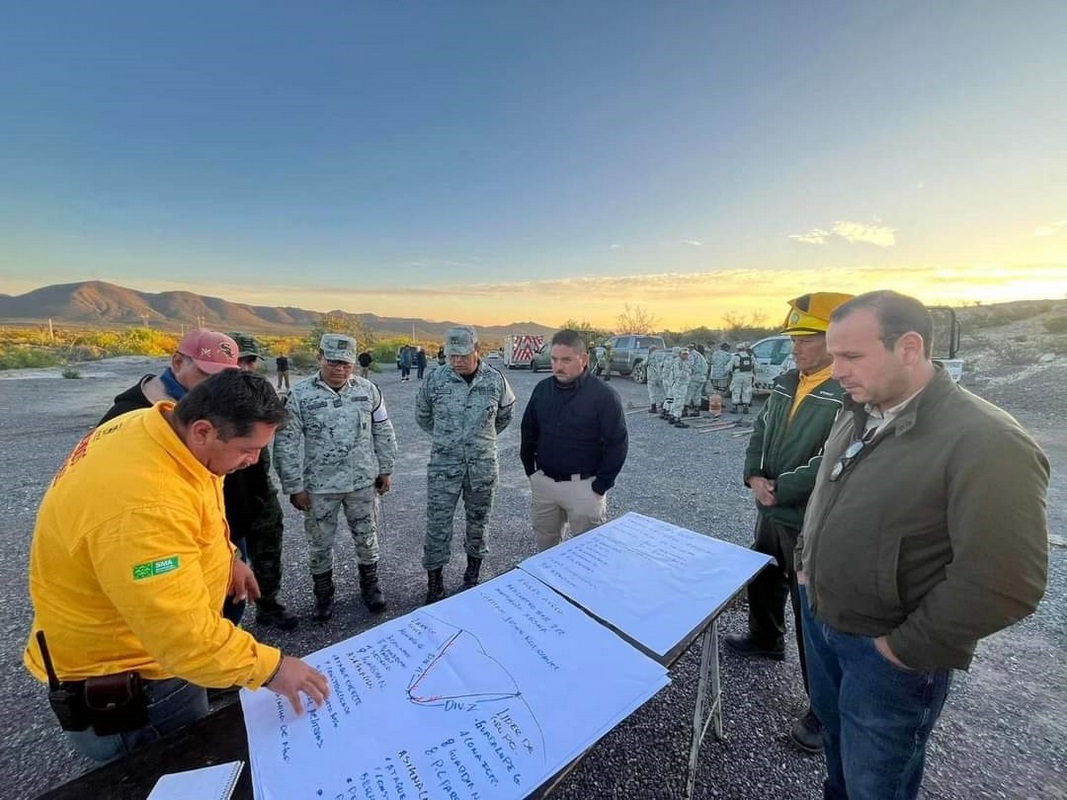 Seis detenidos por incendios en Arteaga Coahuila
