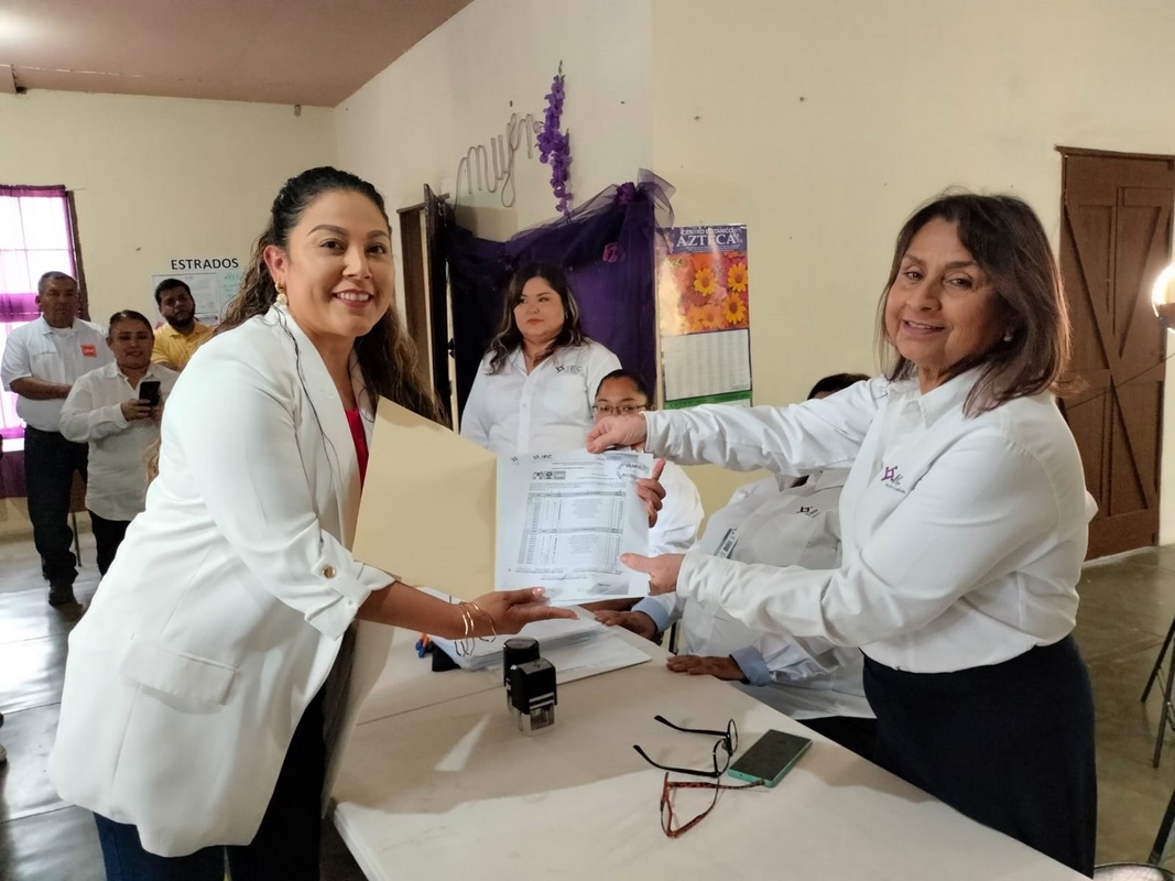 Se registra Maribel González por la “Alianza ciudadana por la Seguridad” en Jiménez