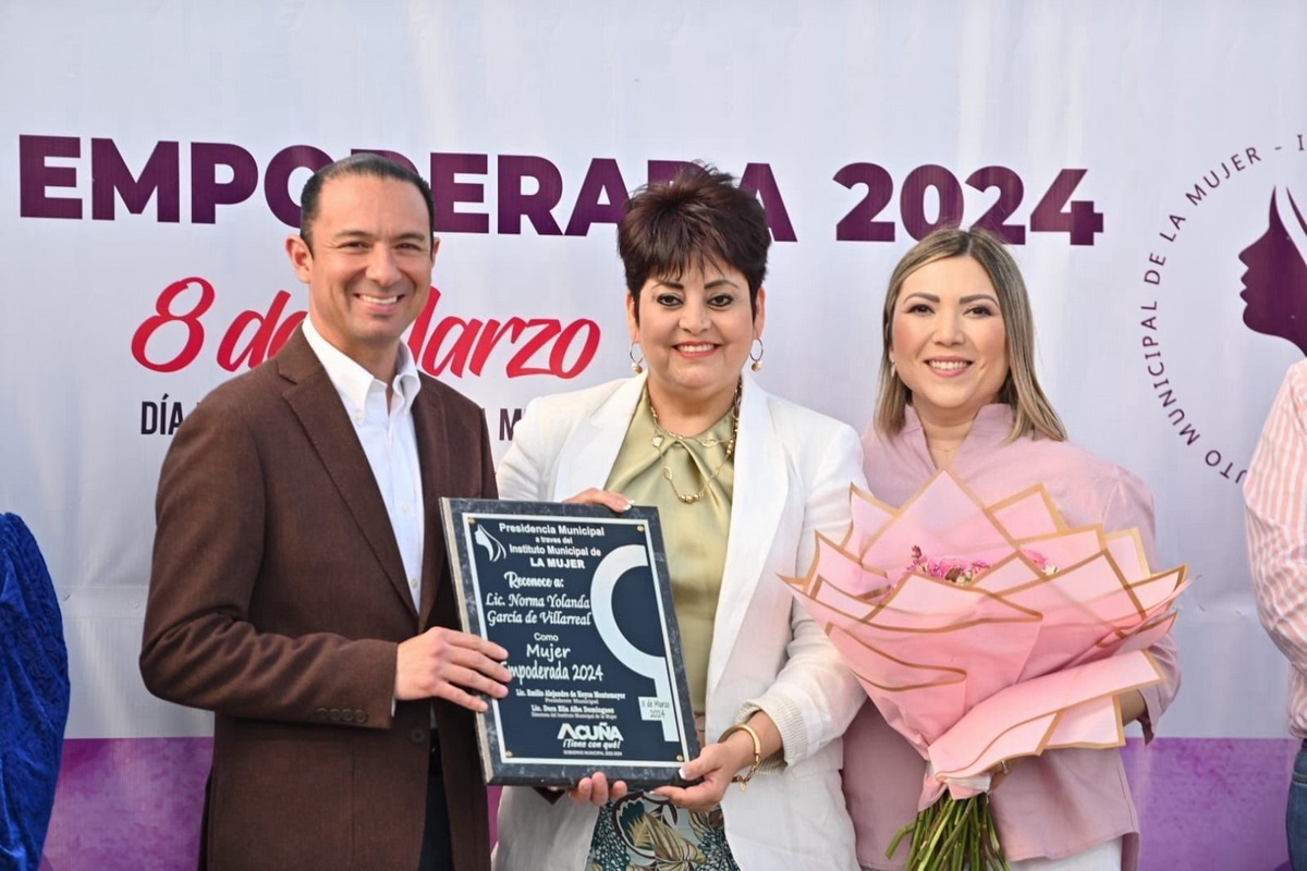 Designan como la mujer empoderada de Acuña a Norma Yolanda García Puente