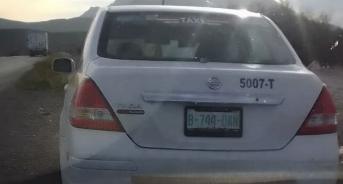 Roban y recuperan Taxi