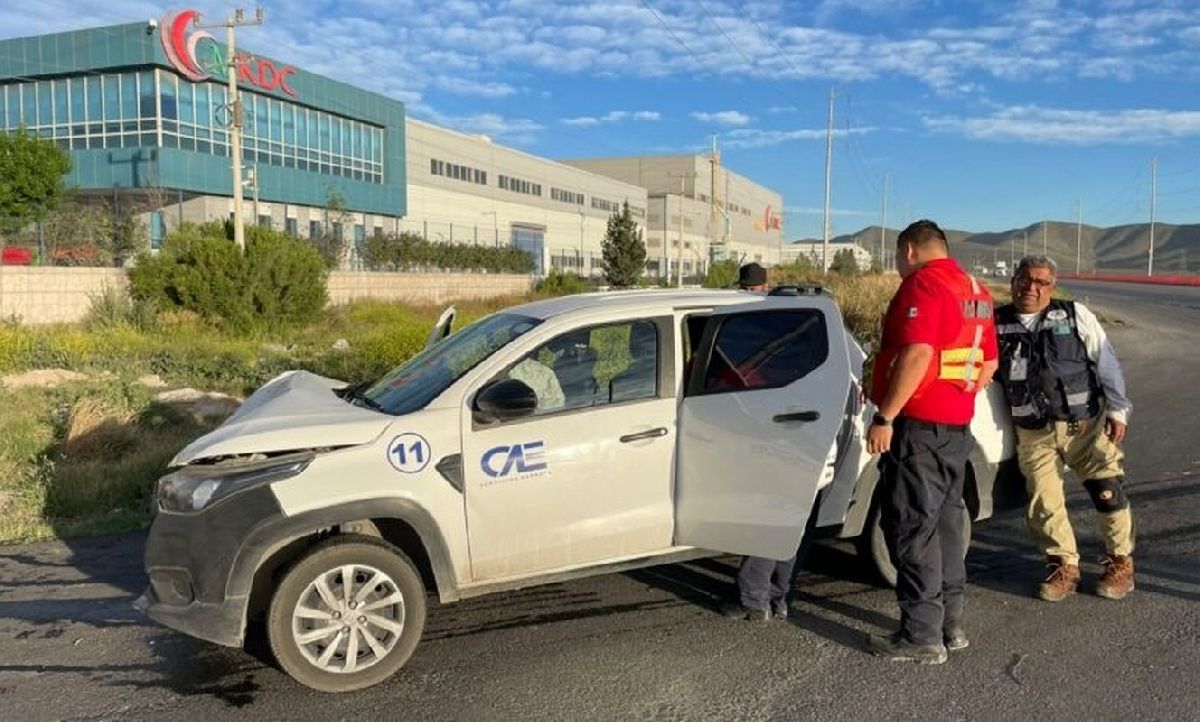 Cinco lesionados tras accidente