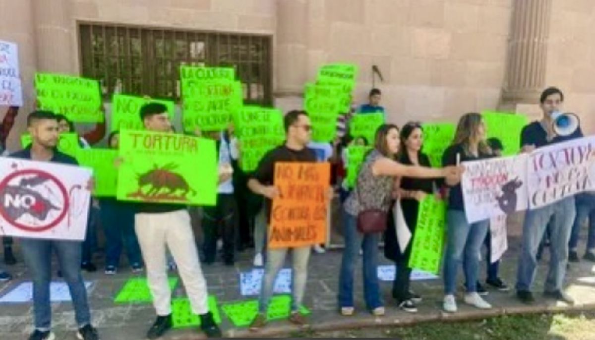 Protestan antitaurinos