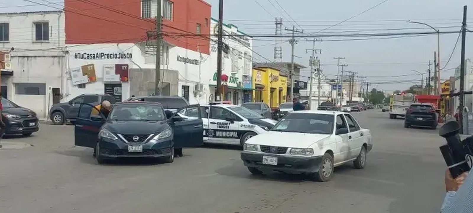 Atropellan a mujer en céntrico crucero de Sabinas