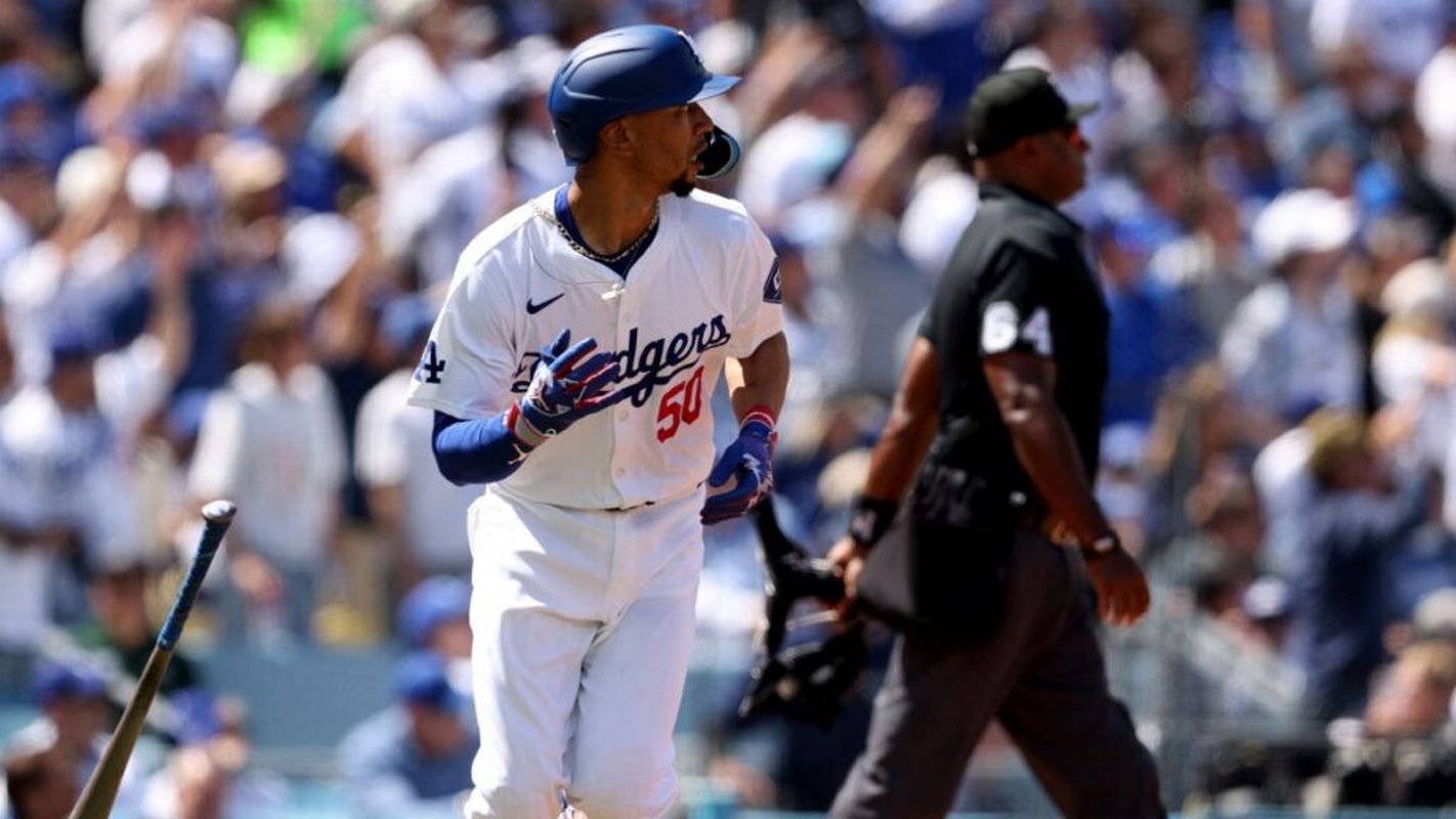 Mookie Betts impone histórico récord de jonrones para los Dodgers