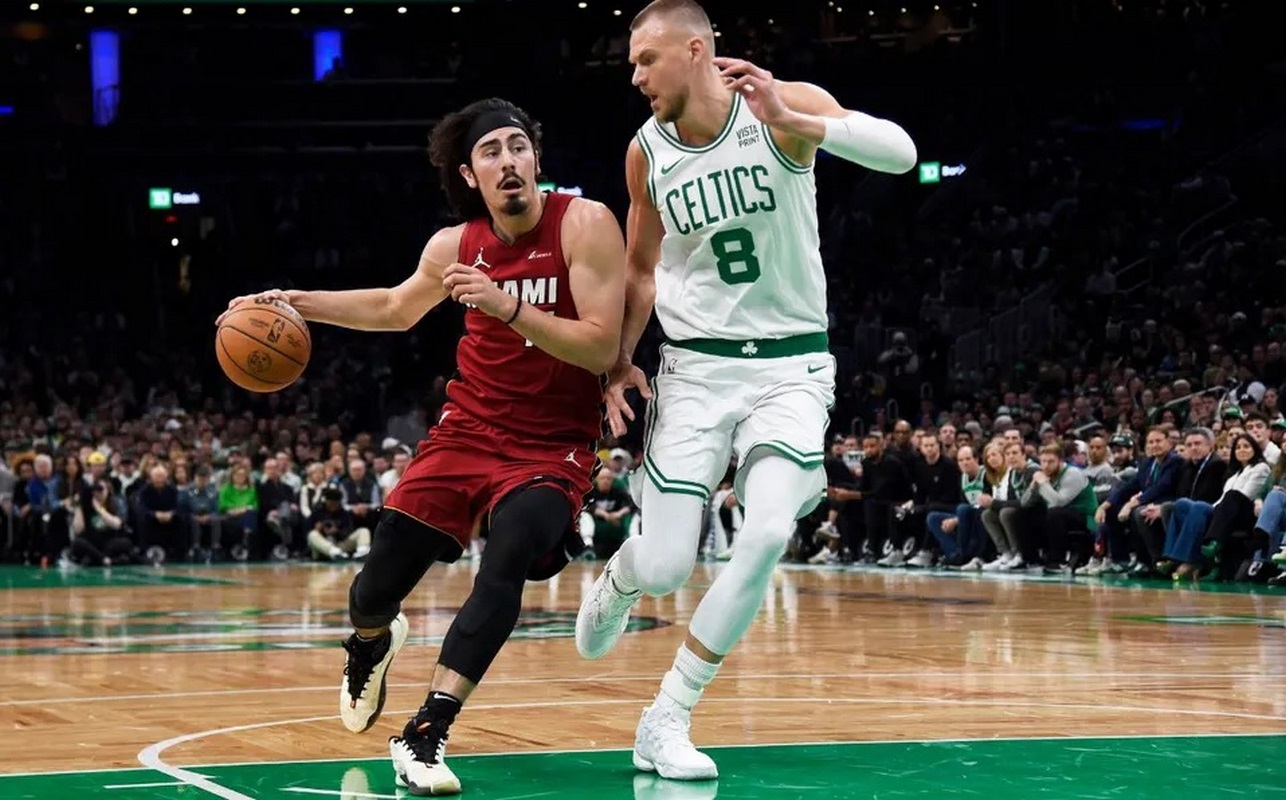 Los Celtics se imponen con categoría al Heat de Jáquez en el arranque de Playoffs