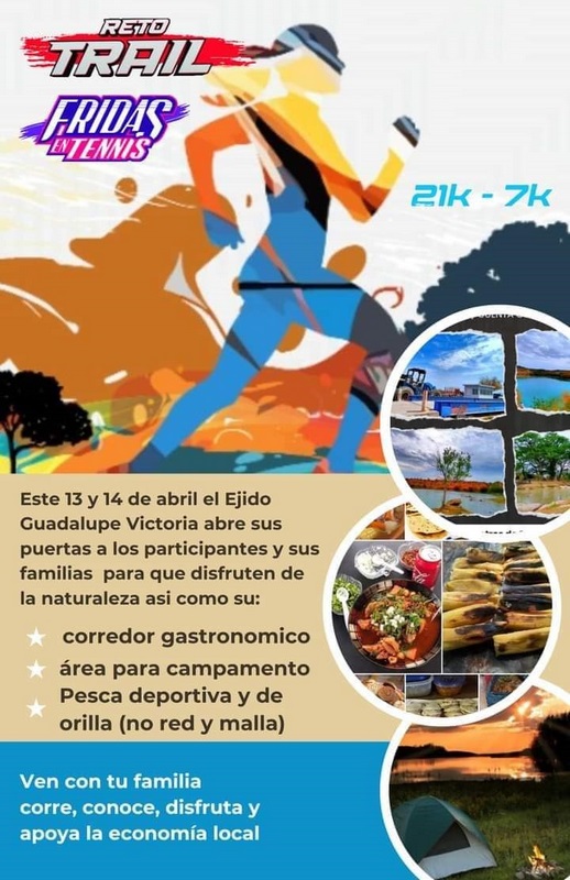Reto” Trail” Fridas Moviliza turismo deportivo, de naturaleza y gastronómico en Guadalupe Victoria
