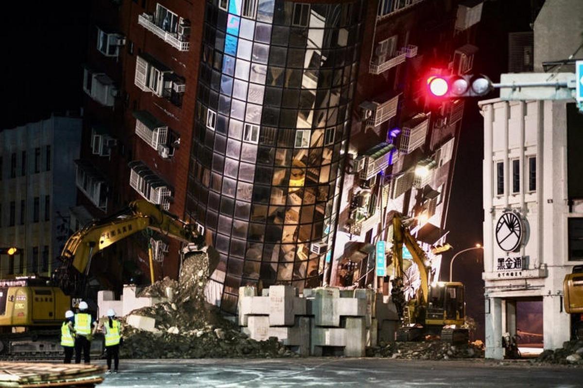 El terremoto en Taiwán es el más fuerte en 25 años, así se vio en imágenes