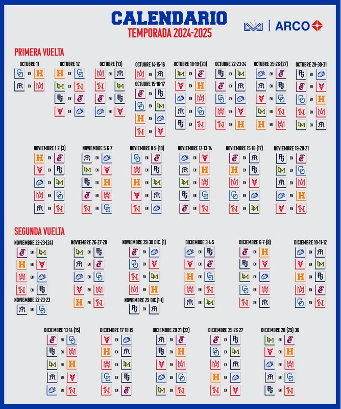 LMP presenta su calendario para la Temporada 2024-25