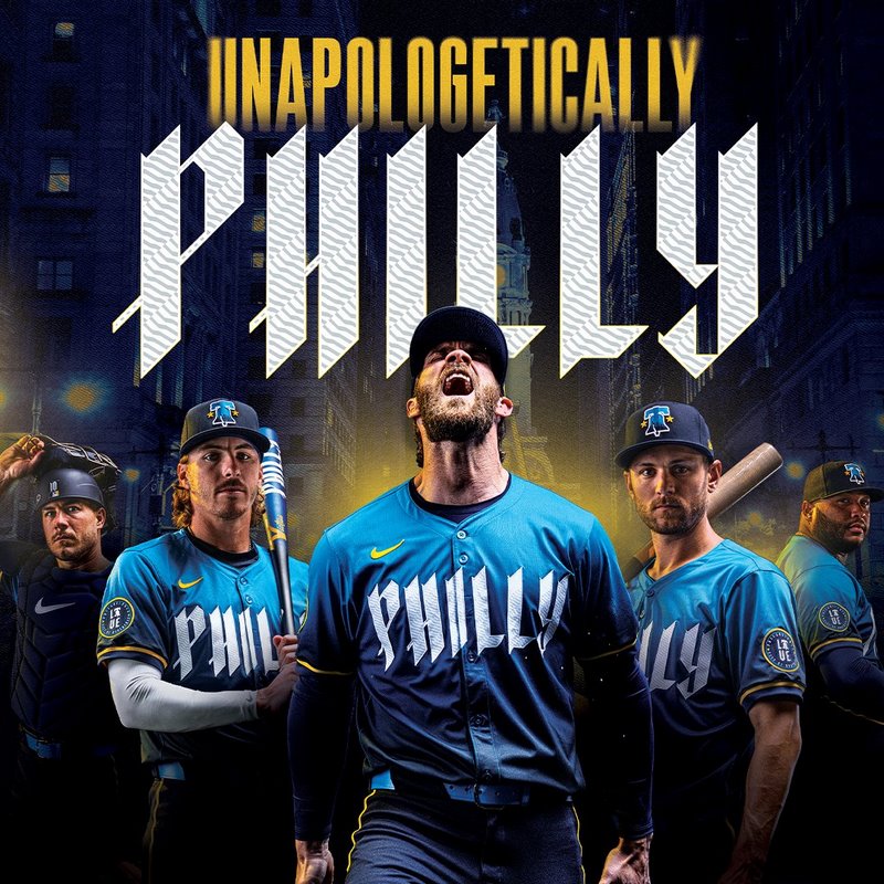 Phillies presentan sus uniformes de City Connect