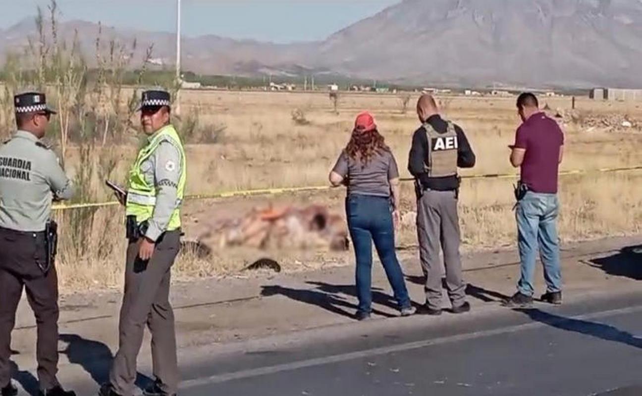 Fiscalía de Chihuahua ajusta a 8 las personas halladas sin vida en carretera a Ciudad Juárez