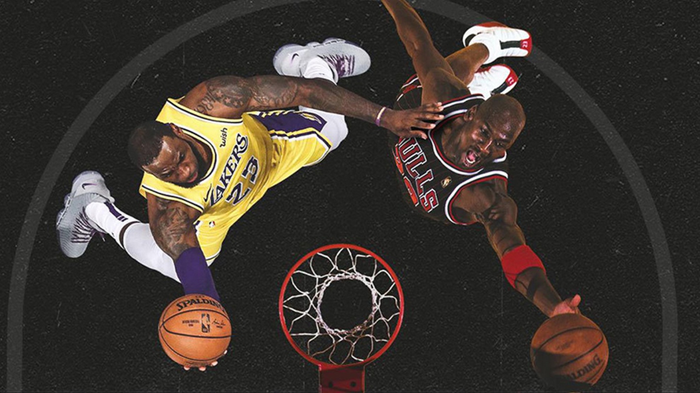 Jugadores de NBA consideran que LeBron James está cerca de superar a Michael Jordan como GOAT