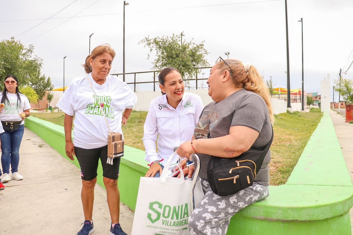 Resalta Sonia Villarreal que la salud es prioridad