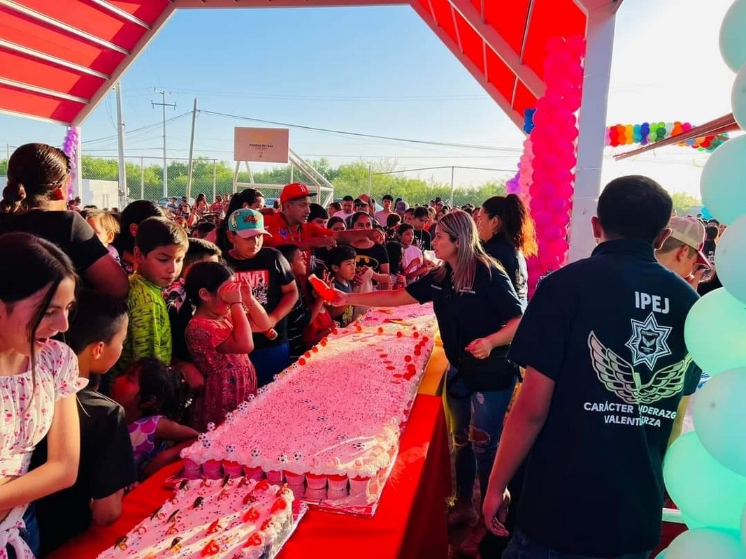 Festeja Seguridad Pública a los pequeños del hogar