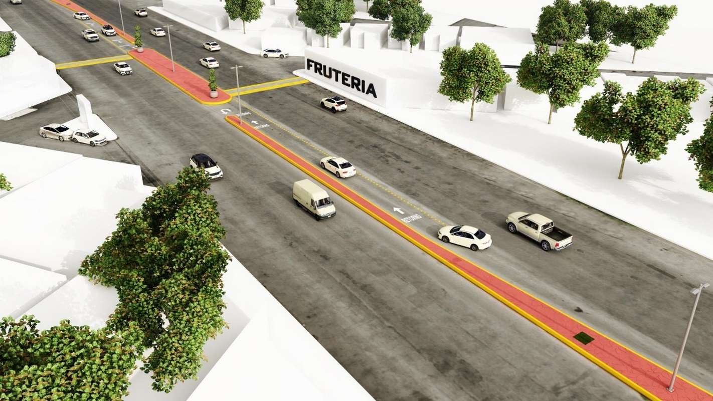 Implementan medidas de seguridad para peatones y automovilistas en Eje Central