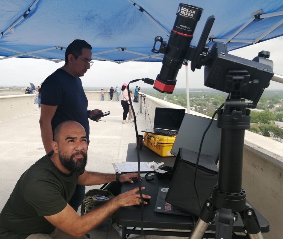 La NASA seleccionó a un acuñense para monitorear el eclipse
