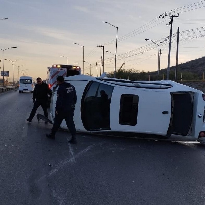 Varios heridos resultaron de accidente vial