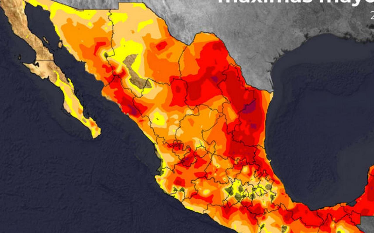 México romperá récords históricos de calor en los siguientes días