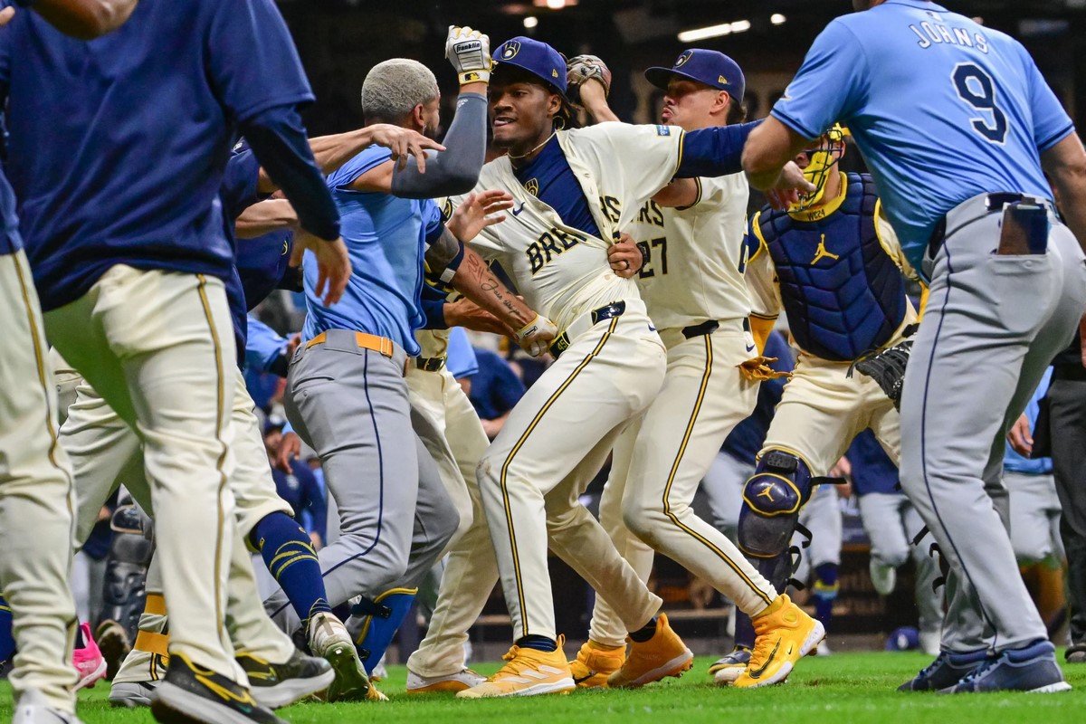 ¡Pelea en la MLB!