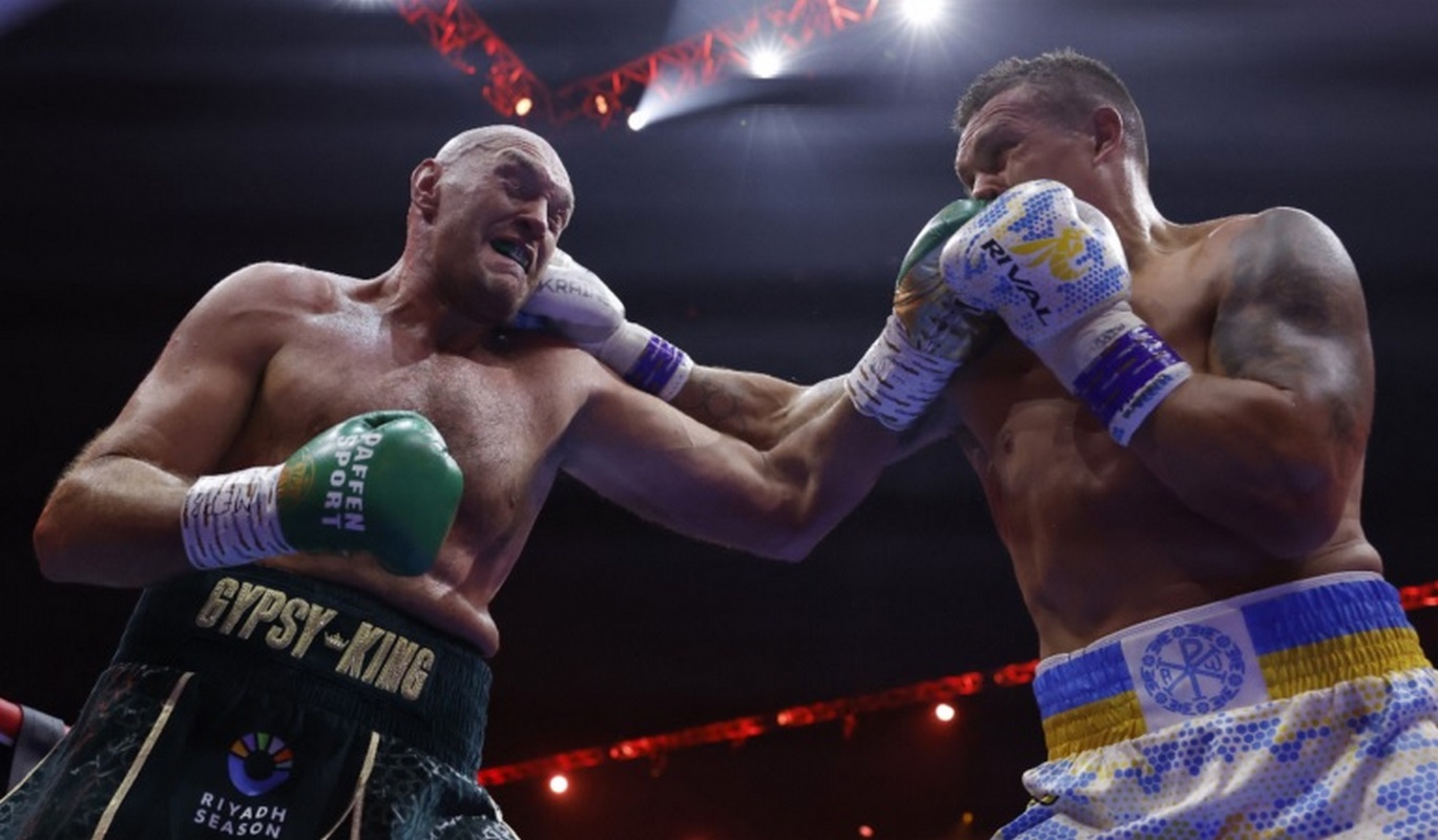 Oleksandr Usyk se convierte en el campeón mundial tras vencer a Tyson Fury en una épica pelea