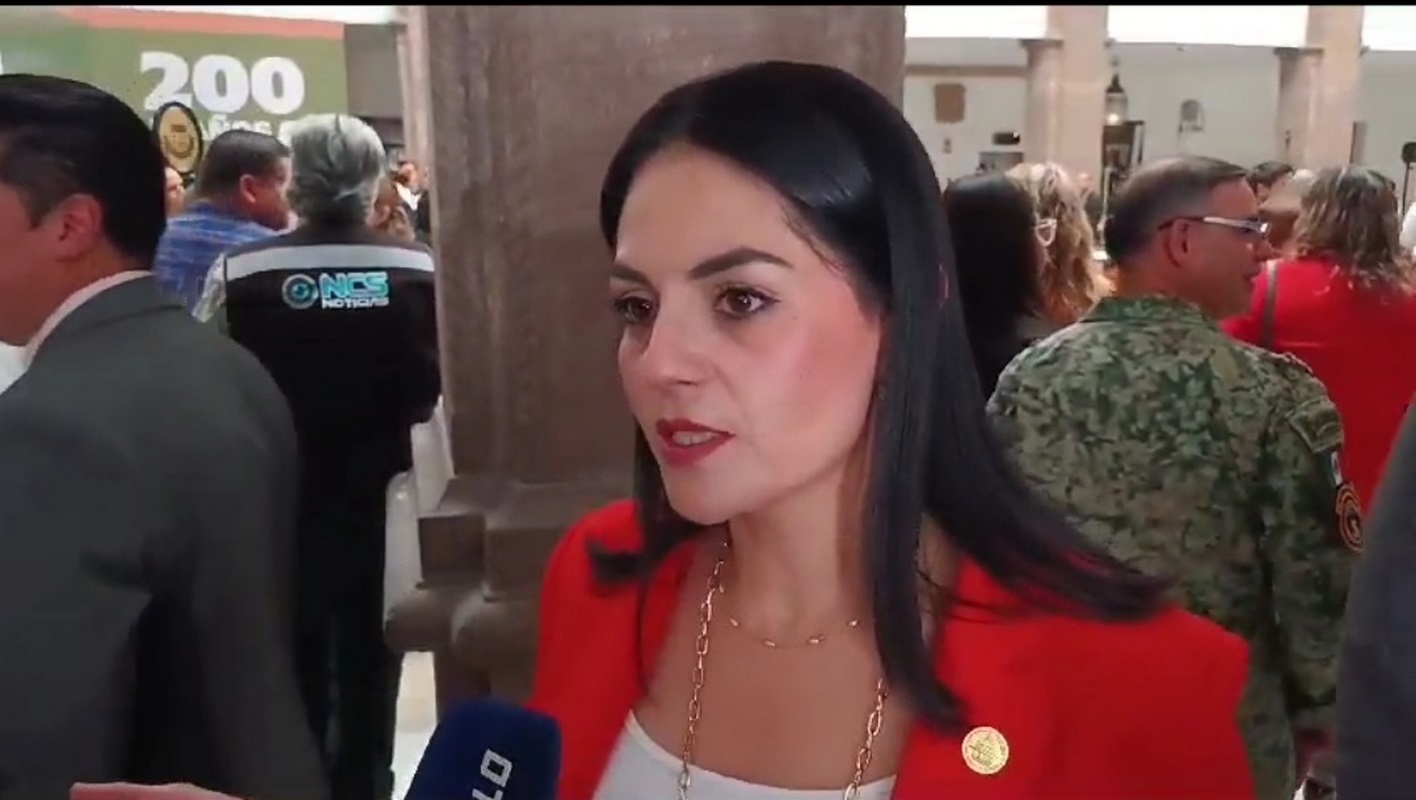 Presidenta del Congreso de Coahuila informa sobre medidas de blindaje electoral e instalación de letras de oro Texas y Coahuila