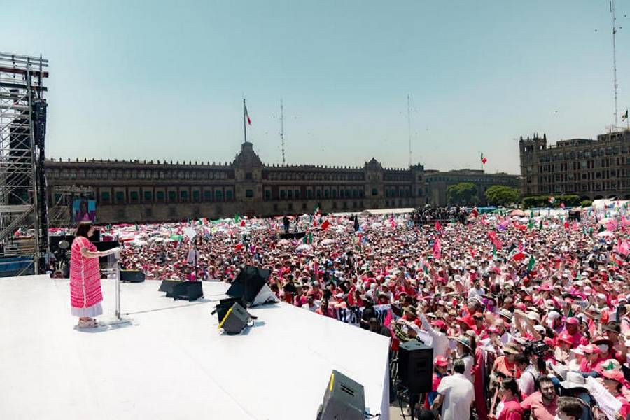 Pide Xóchitl votar por el PRI, PAN y PRD
