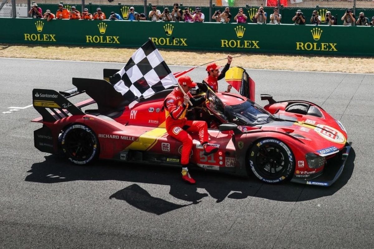 Ferrari hace historia; gana las 24 Horas de Le Mans por segundo año consecutivo